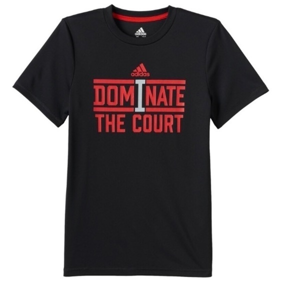 NWOT Adidas “Dominate The Court” Tee - Picture 1 of 5